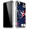NFL Houston Texans Tropical Print iPhone XS Max Clear Case